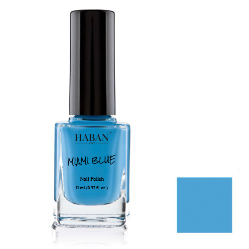 Haban Nails Polish "Miami Blue"